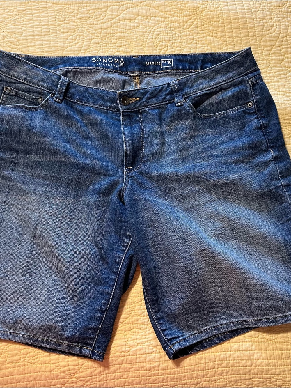 Women’s Sonoma Blue Denim Bermuda Shorts